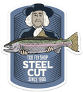 TCO Fly Shop's Steel Cut Sticker