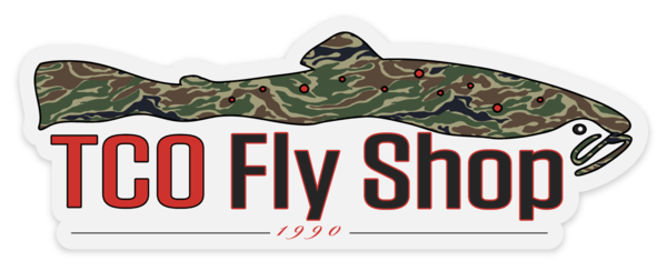 TCO Sticker - Camo Trout