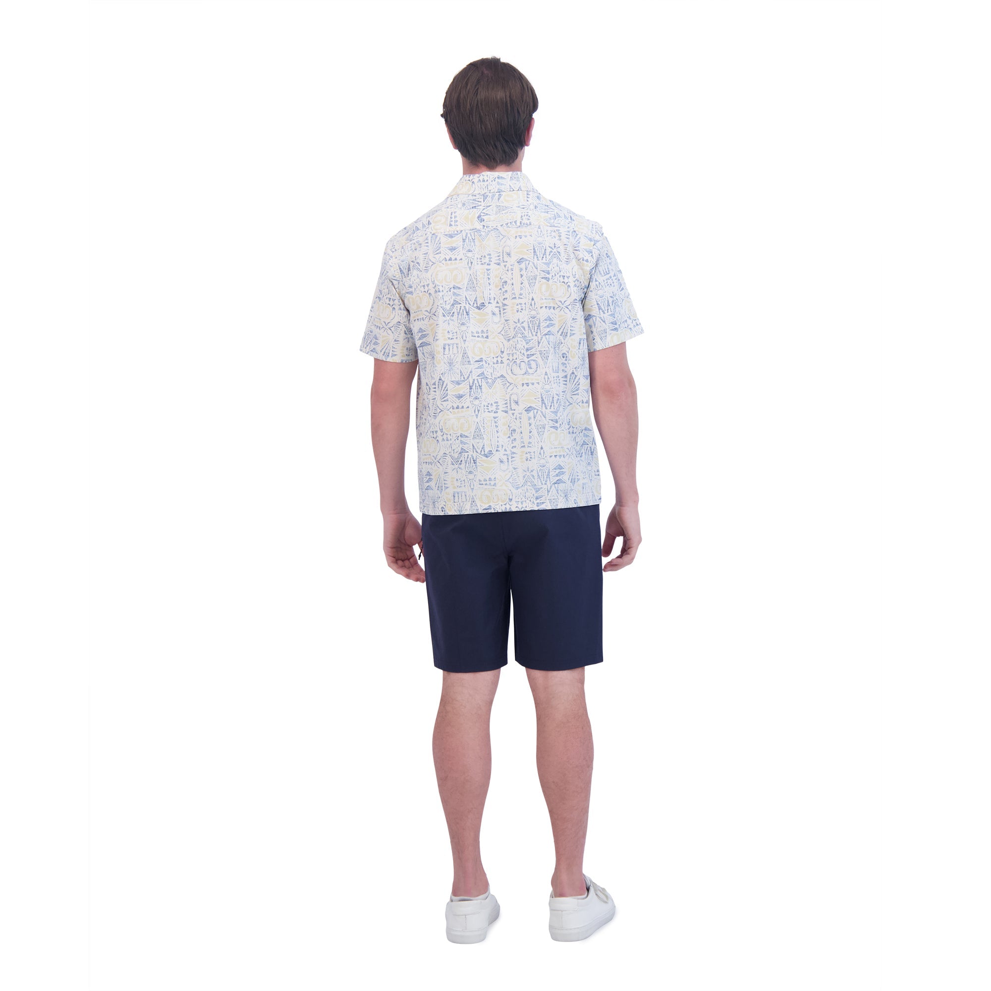 Dakine Aloha Button Down Short Sleeve Shirt - DK Stamp Print