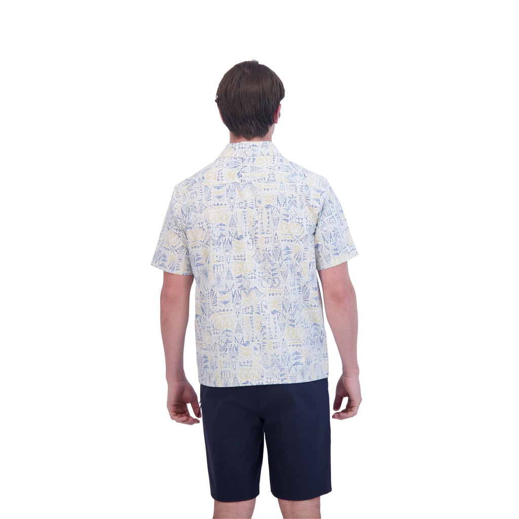 Dakine Aloha Button Down Short Sleeve Shirt - DK Stamp Print