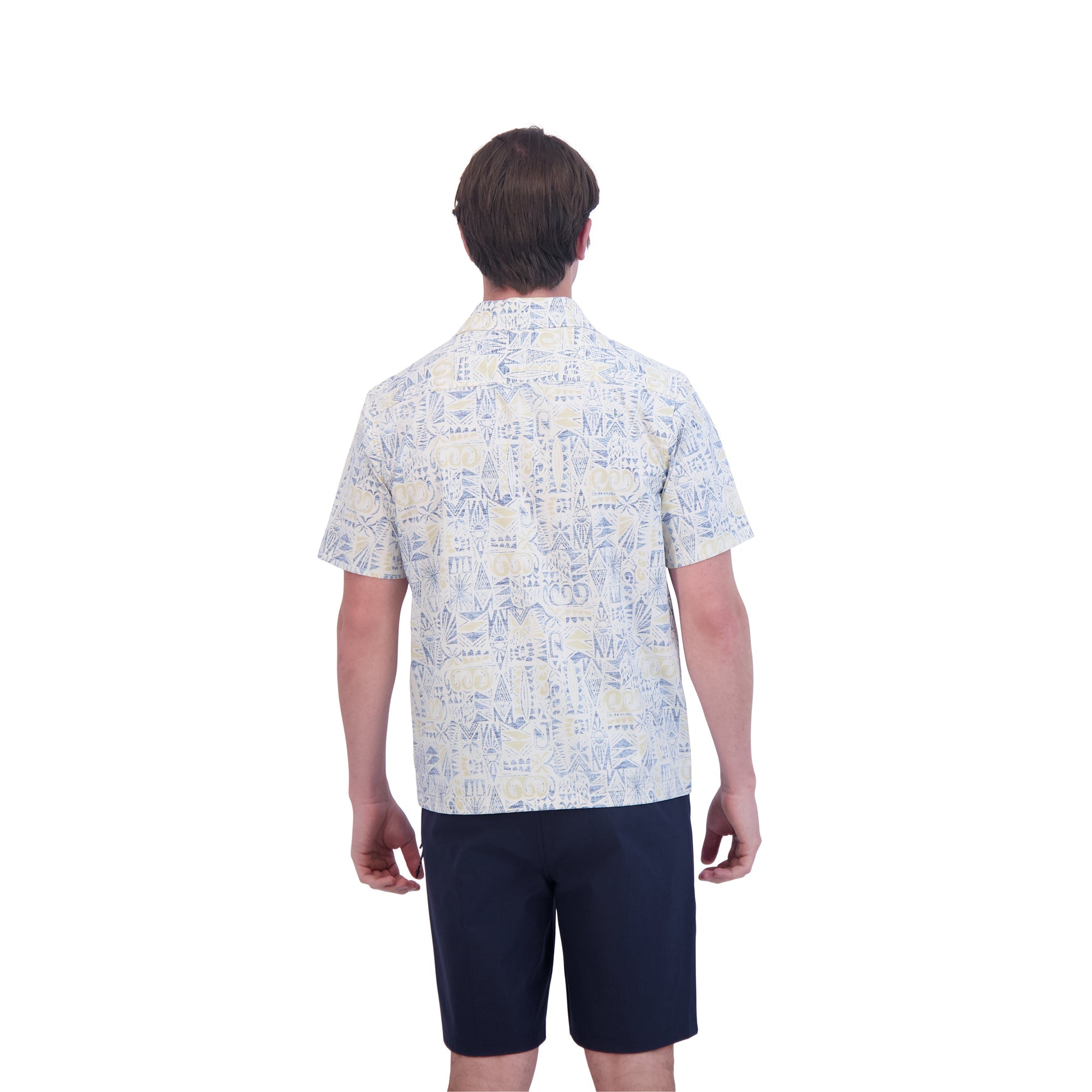 Dakine Aloha Button Down Short Sleeve Shirt - DK Stamp Print